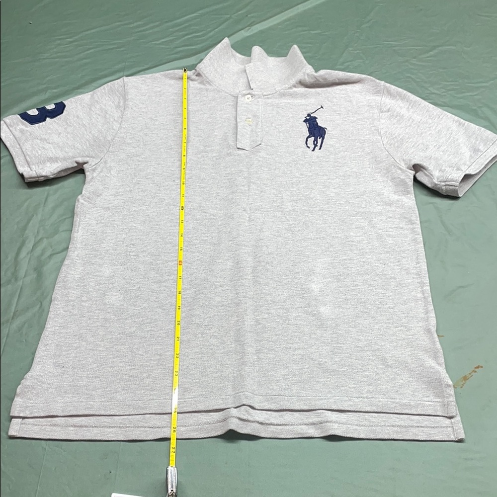 Polo by Ralph Lauren Kids Light Gray Polo Shirt
